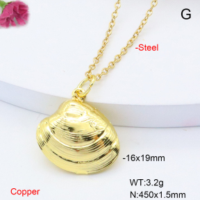 F6N200857aahl-L002  Fashion Copper Necklace