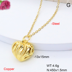 F6N200861vail-L002  Fashion Copper Necklace