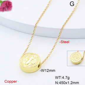 F6N200878vail-L002  Fashion Copper Necklace
