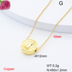 F6N200879vail-L002  Fashion Copper Necklace