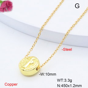 F6N200884vaia-L002  Fashion Copper Necklace