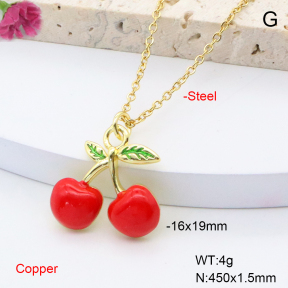 F6N301321vail-L002  Fashion Copper Necklace