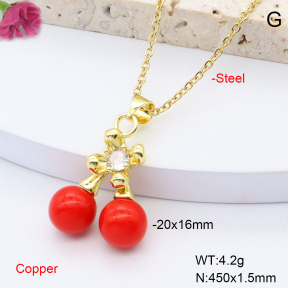 F6N301328vail-L002  Fashion Copper Necklace