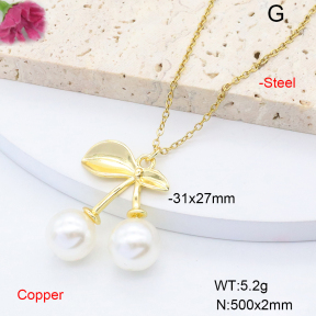 F6N301332vail-L002  Fashion Copper Necklace