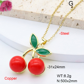 F6N301334aajl-L002  Fashion Copper Necklace