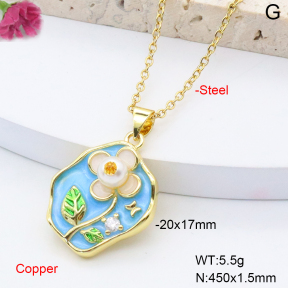 F6N301349aajl-L002  Fashion Copper Necklace
