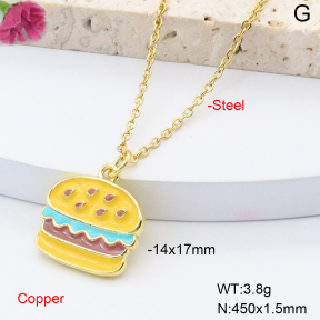 F6N301358avja-L002  Fashion Copper Necklace