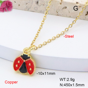 F6N301362vaia-L002  Fashion Copper Necklace