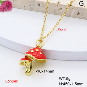 F6N301366avja-L002  Fashion Copper Necklace