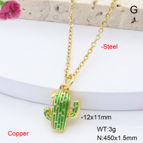 F6N301369vaia-L002  Fashion Copper Necklace