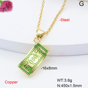 F6N301370vail-L002  Fashion Copper Necklace
