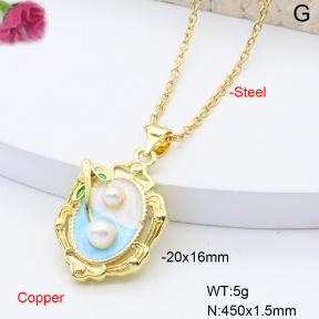 F6N301371aajl-L002  Fashion Copper Necklace