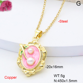 F6N301372aajl-L002  Fashion Copper Necklace