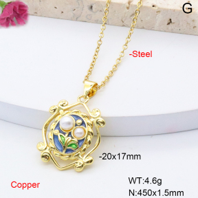 F6N301373aajl-L002  Fashion Copper Necklace