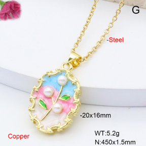 F6N301376aajl-L002  Fashion Copper Necklace