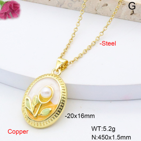 F6N301377avja-L002  Fashion Copper Necklace