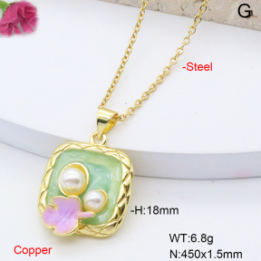 F6N301378aajl-L002  Fashion Copper Necklace