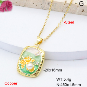 F6N301379aajl-L002  Fashion Copper Necklace