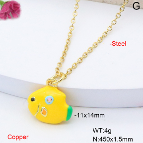 F6N301383avja-L002  Fashion Copper Necklace