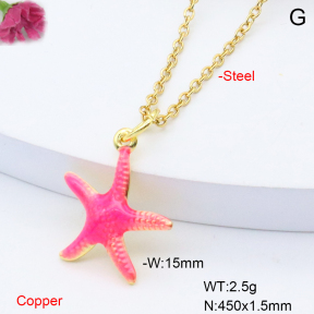F6N301386aahl-L002  Fashion Copper Necklace
