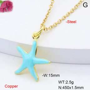 F6N301387aahl-L002  Fashion Copper Necklace