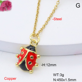 F6N301390vaia-L002  Fashion Copper Necklace