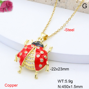 F6N301391baka-L002  Fashion Copper Necklace