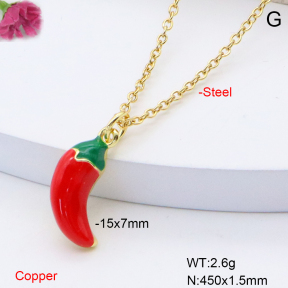 F6N301393vail-L002  Fashion Copper Necklace
