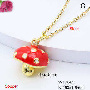 F6N301394avja-L002  Fashion Copper Necklace