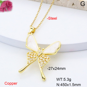 F6N301397aajl-L002  Fashion Copper Necklace