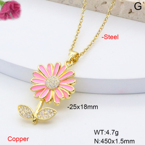 F6N301400baka-L002  Fashion Copper Necklace