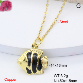 F6N301406vail-L002  Fashion Copper Necklace