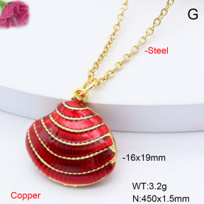 F6N301414vail-L002  Fashion Copper Necklace