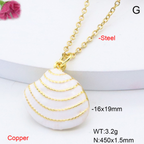 F6N301416vail-L002  Fashion Copper Necklace