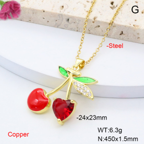 F6N408430aajl-L002  Fashion Copper Necklace
