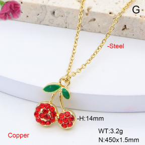 F6N408431aahl-L002  Fashion Copper Necklace