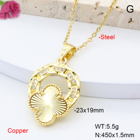 F6N408458aajl-L002  Fashion Copper Necklace