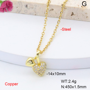 F6N408469aaij-L002  Fashion Copper Necklace