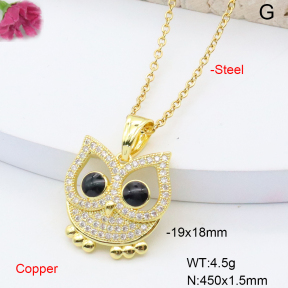 F6N408499aakl-L002  Fashion Copper Necklace
