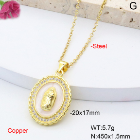 F6N408508baka-L002  Fashion Copper Necklace