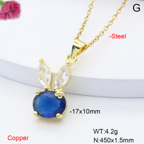 F6N408518aajl-L002  Fashion Copper Necklace