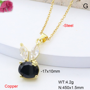 F6N408522aajl-L002  Fashion Copper Necklace