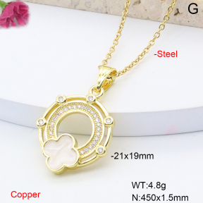 F6N408529aajl-L002  Fashion Copper Necklace