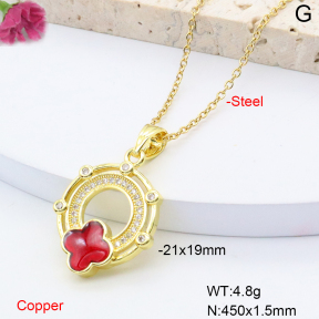 F6N408530aajl-L002  Fashion Copper Necklace