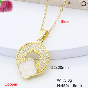 F6N408532aajl-L002  Fashion Copper Necklace