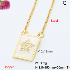 F6N408541vail-L002  Fashion Copper Necklace