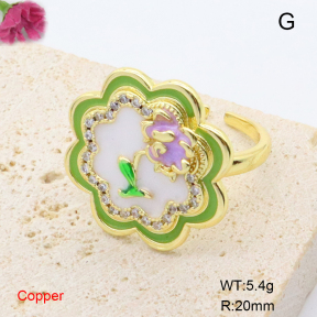 F6R300433ablb-L002  Fashion Copper Ring