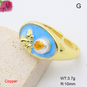F6R300436baka-L002  Fashion Copper Ring