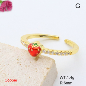 F6R300442aajl-L002  Fashion Copper Ring