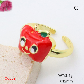 F6R300456baka-L002  Fashion Copper Ring